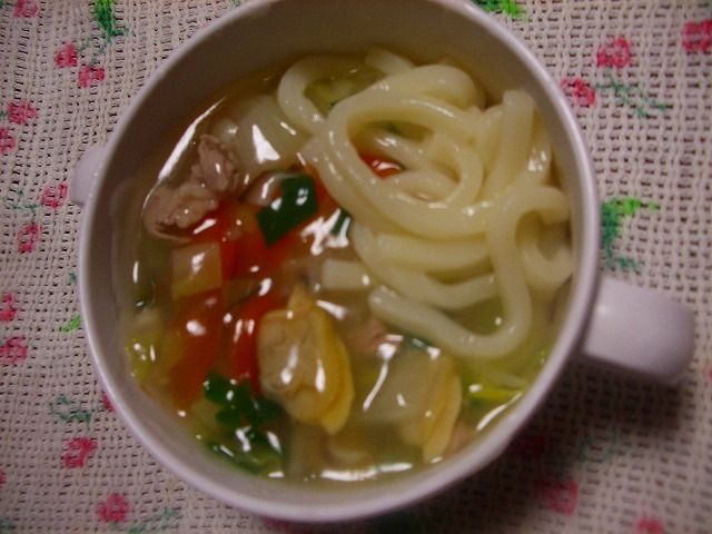 離乳食レシピ354日目2回目 1歳4ヶ月 八宝菜うどん 保育士 離乳食インストラクター中田馨の 和の離乳食レシピ Blog