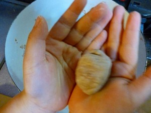 おやつ　ココア団子2