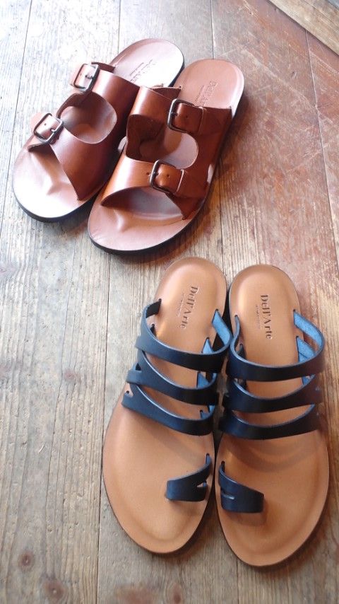 Dell Arteのレザーサンダル2種 レディース Babylon Zoo 大阪堺市にあるセレクトショップです