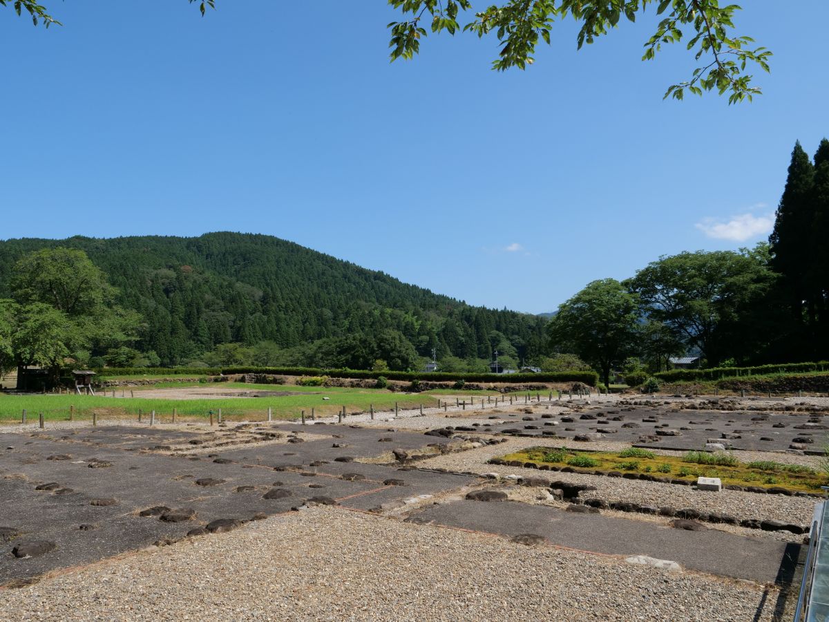 一乗谷朝倉氏遺跡庭園 : 三奥山房