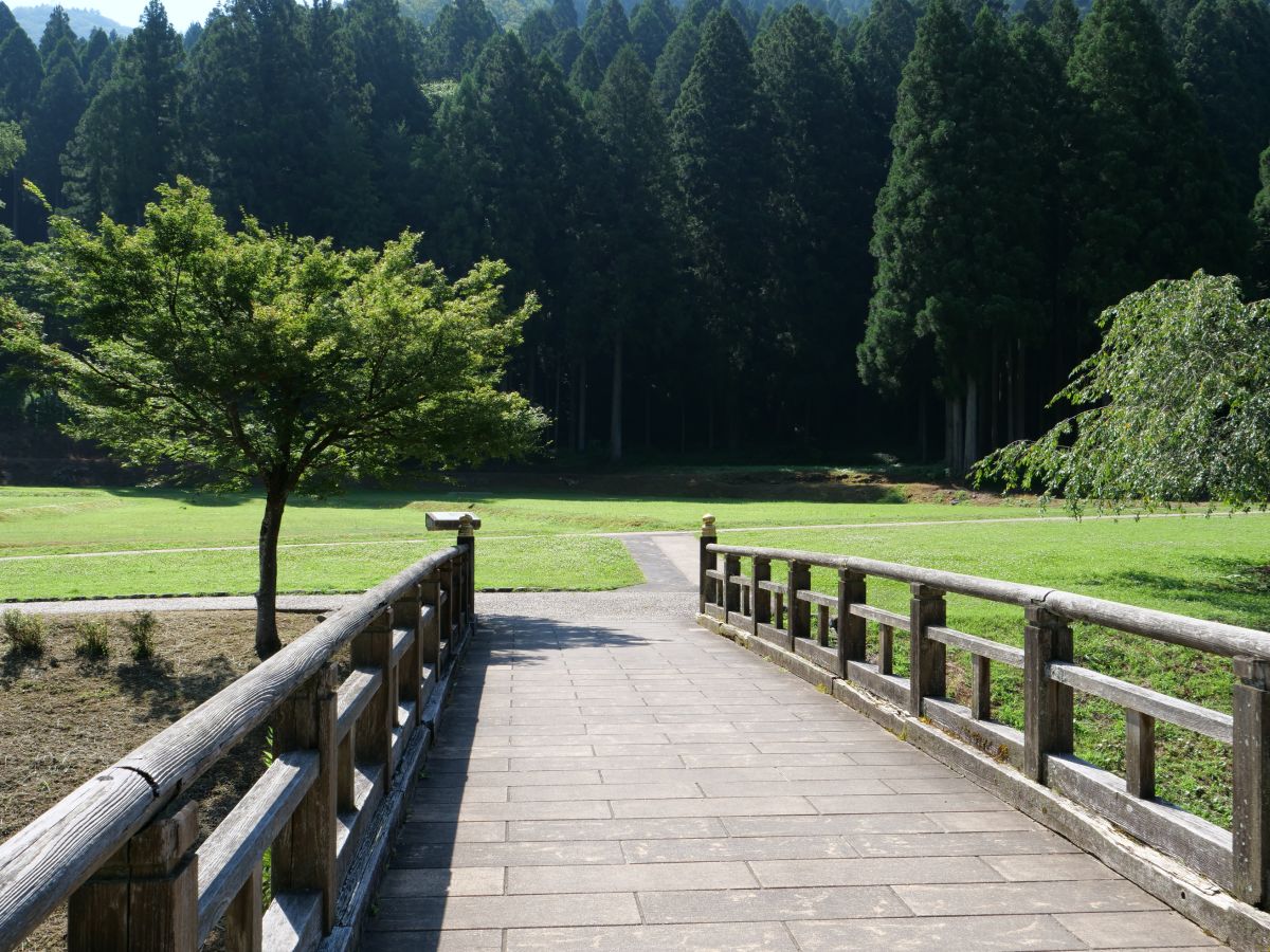 一乗谷朝倉氏遺跡庭園 : 三奥山房