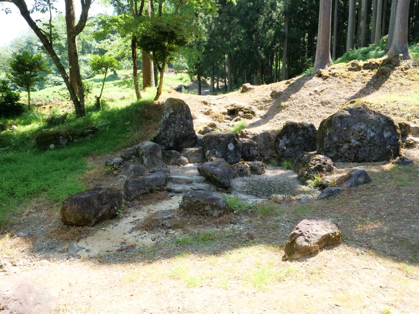 一乗谷朝倉氏遺跡庭園 : 三奥山房