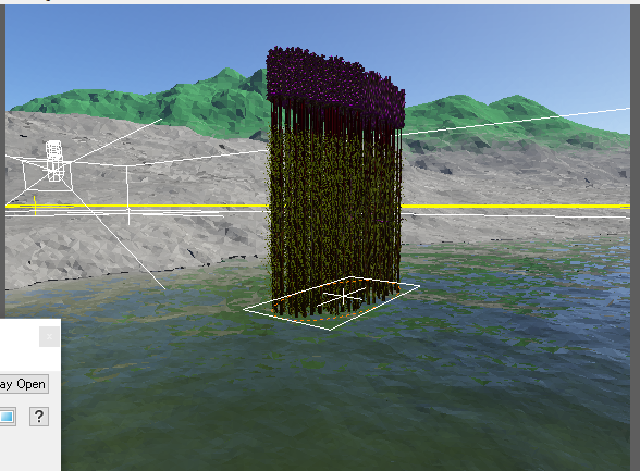 Terragen 4 Populationの大きさ Scale Fedoraとヒドラ Terragen 4 Populationの大きさ Scale Fedoraとヒドラ