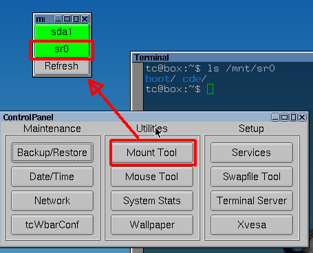 Tiny Core Linux 日本語入力 : Fedoraとヒドラ