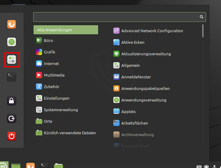 ドイツ語のLinux mintを日本語化 : Fedoraとヒドラ