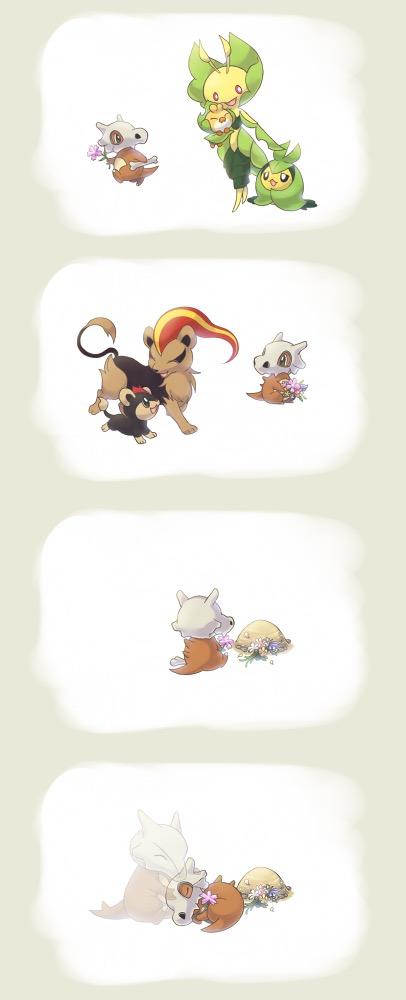 ポケモンgo カラカラの見る目が変わる4コマ漫画 泣ける ポケモンgo速報 ポケモンゴー 攻略まとめ ポケモンgo カラカラの見る目が変わる4コマ漫画 泣ける ポケモンgo速報 ポケモンゴー 攻略まとめ