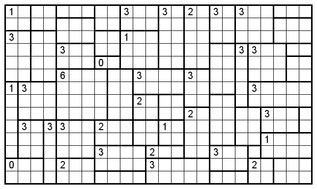へやわけ １７３ ニコリ系パズルの逆襲 弍