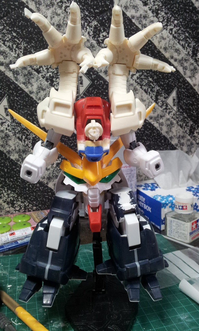 デビルガンダム製作その18 プラモブログ デビルガンダム製作その18 プラモブログ