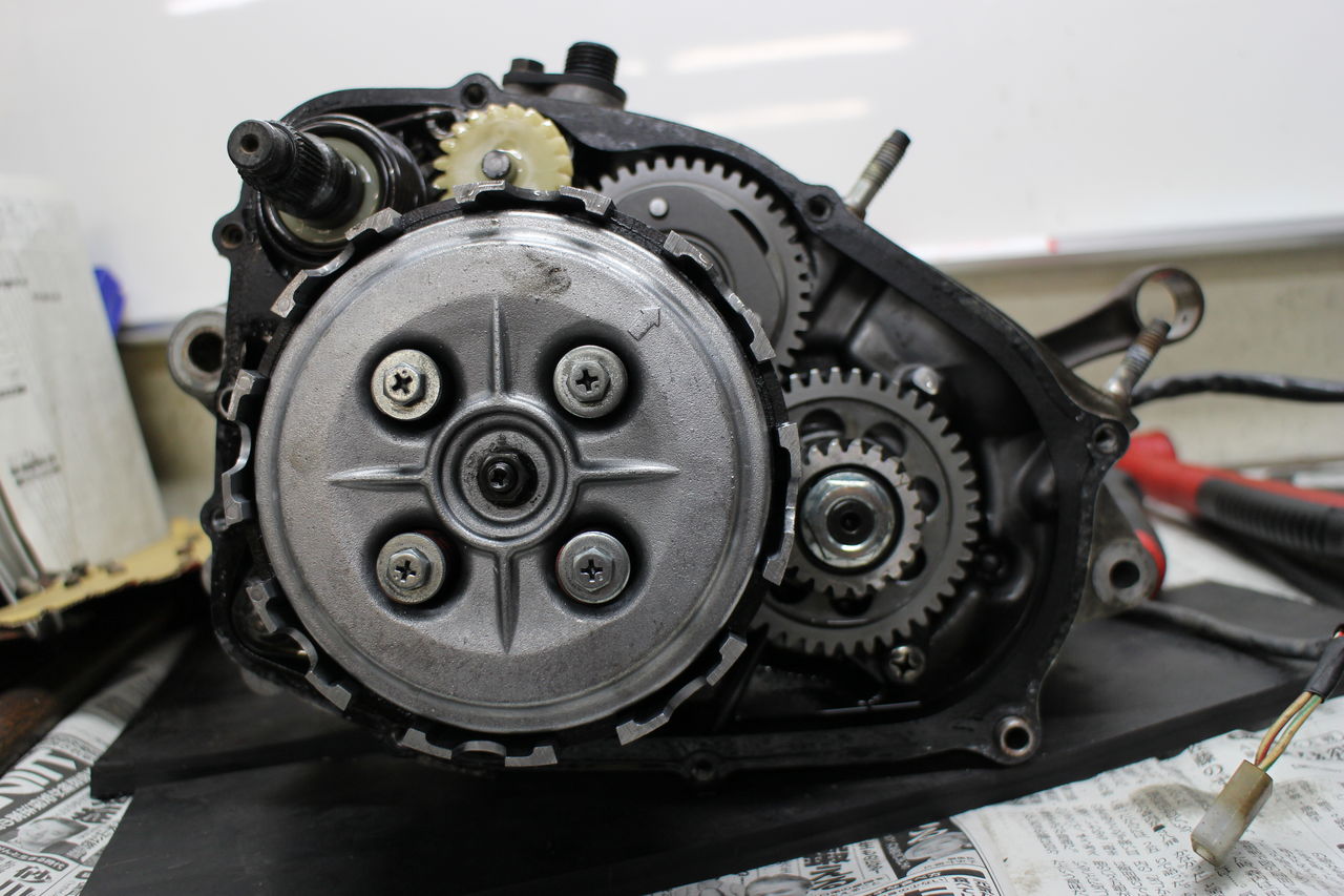 RZ125 エンジンOHその1 : BACK ROADブログ