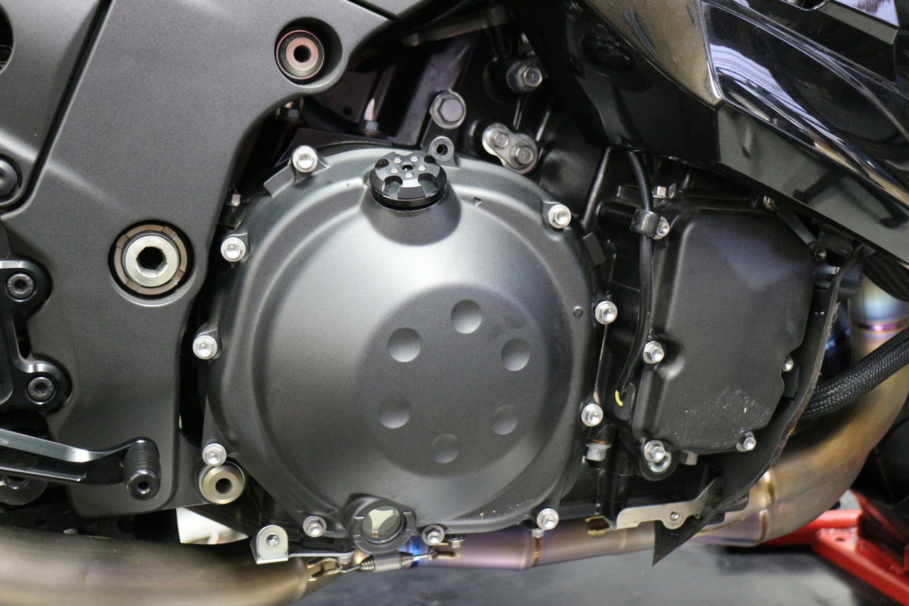 ZX-14Rにシースルークラッチカバー : BACK ROADブログ ZX-14Rにシースルークラッチカバー : BACK ROADブログ