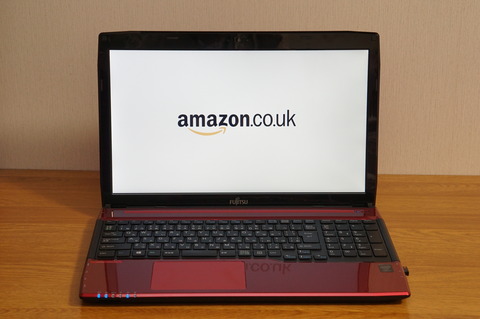 AmazonUKonLaptop