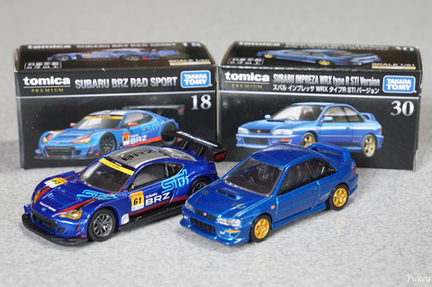 220607TomicaBRZ&Impreza