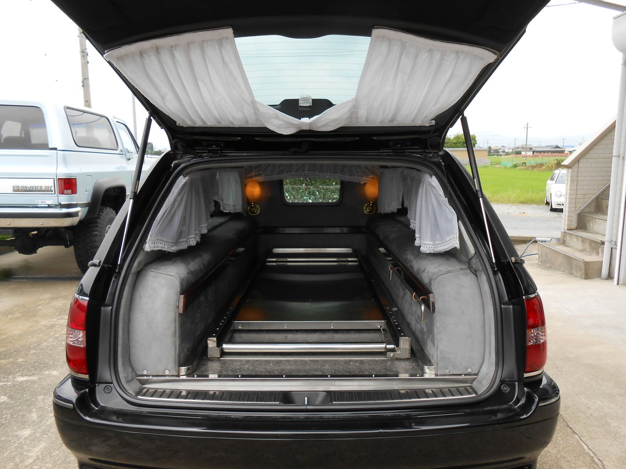 霊柩車 トヨタ クラウン ｴｽﾃｰﾄ リムジン 中古 売ります 三重県松阪市 バックヤードblog