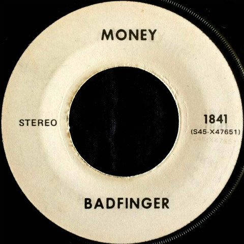 Badfinger Test Pressing 1841 Money