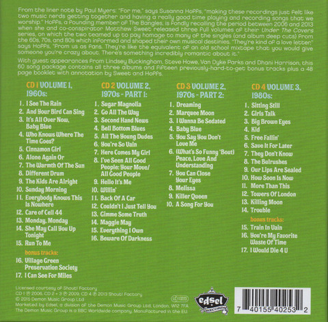 Matthew Sweet and Susanna Hoffs 2015 4CD b