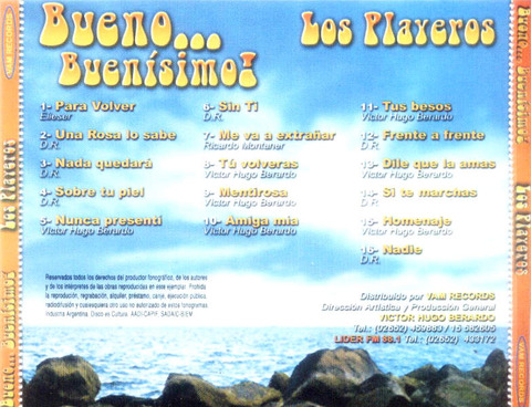 Los Playeros - Bueno Buenísimo b