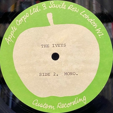 Maybe Tomorrow Apple Records Acetate mono b