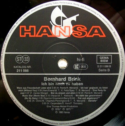 Bernhard Brink - 211 086 r2