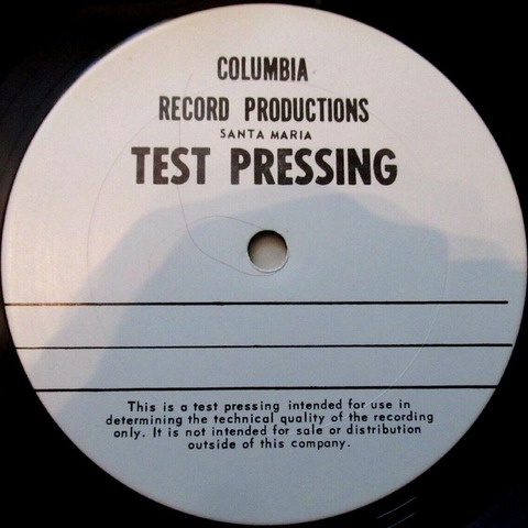 Badfinger US test pressing LP BS 2762 r