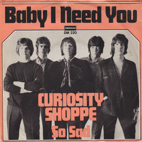 Curiosity Shoppe - Baby I Need You (1968)