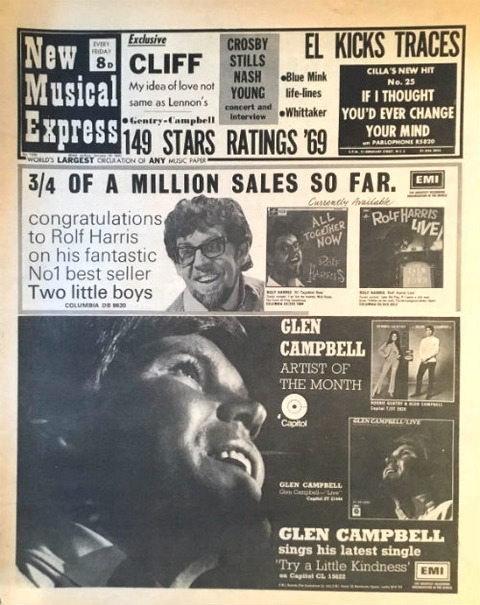 NME (January 10, 1970) a