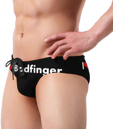 Planet Offar - I Love Badfinger Swimwear b