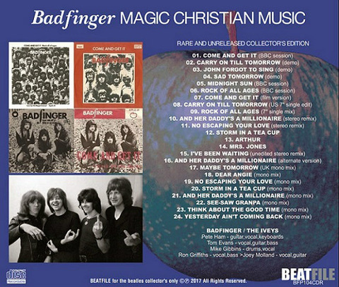 Badfinger - Magic Christian Music Rare and Unreleased BFP104CDRb