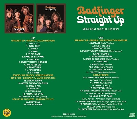 Straight Up - Memorial Special Edition b