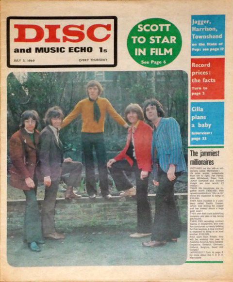 Disc and Music Echo (July 5, 1969) cover