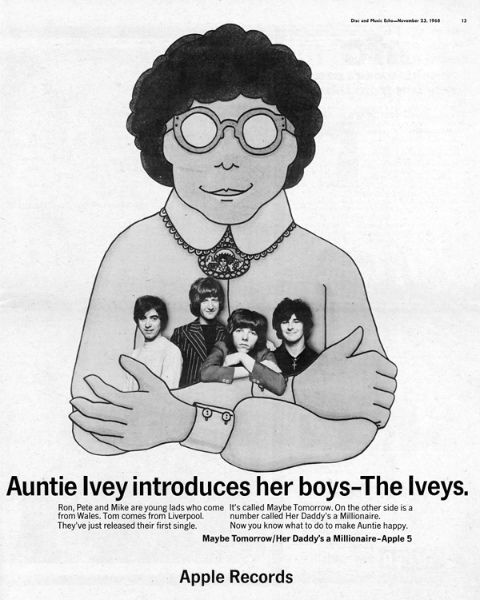 Disc and Music Echo (Nov 23, 1968) Auntie Ivey ad