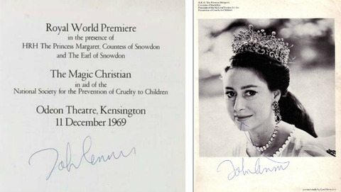 The Magic Christian Royal World Premiere John 1969