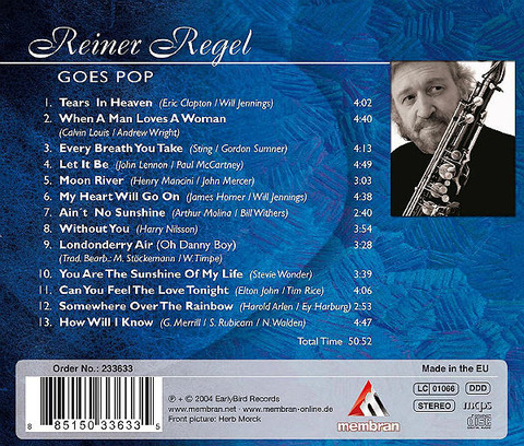 Reiner Regel - Goes Pop back