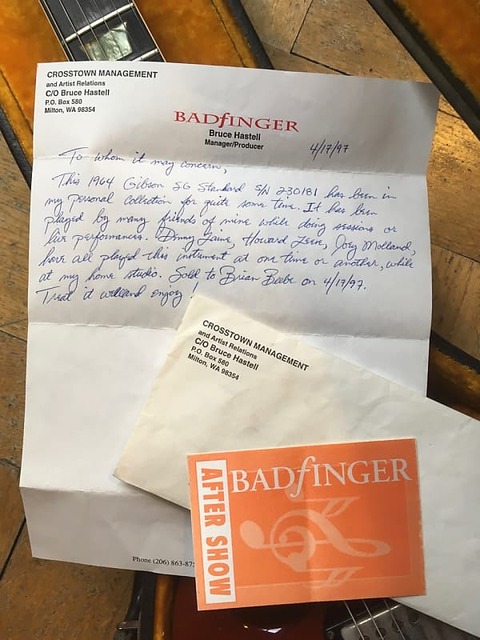Bruce Hastell letter