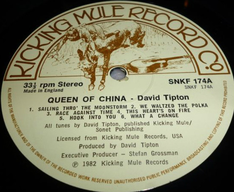 David Tipton - Queen of China (1983) r1