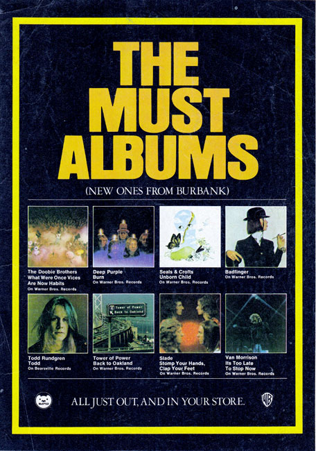 Circus magazine April 1974 ad