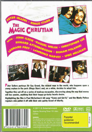 The Magic Christian DVD 101min 2011 back