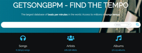 GETSONGBPM - FIND THE TEMPO