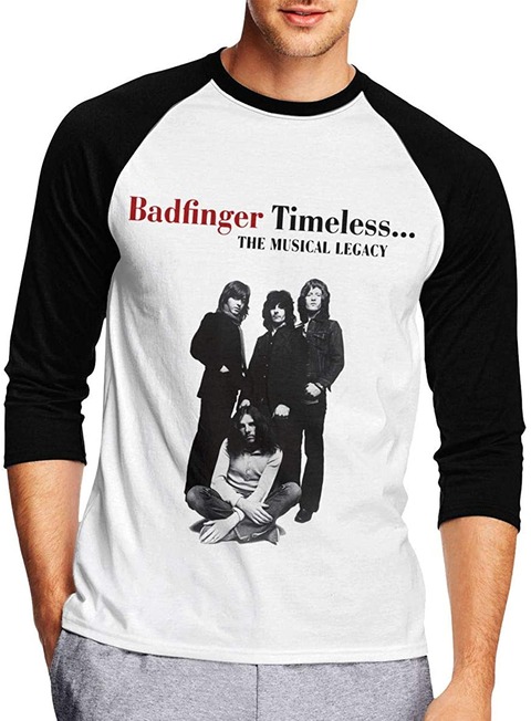 Meixin - Badfinger Timeless メンズ Tシャツ 七分袖