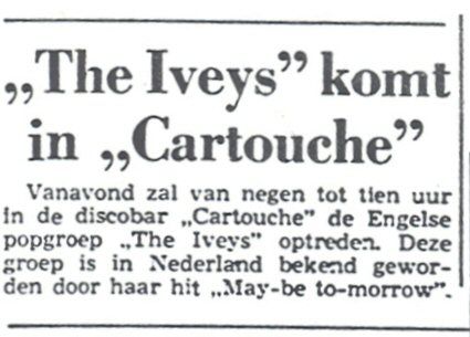 The Iveys - Cartouche 1969