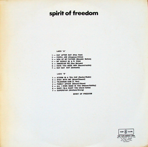 Spirit of Freedom - Mais Sarro b