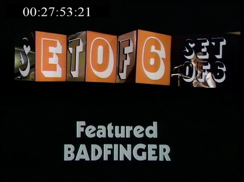 Set of 6 Badfinger end