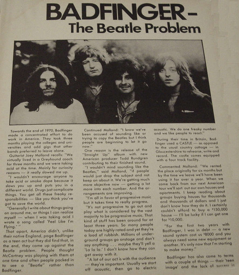 Hit Parader August 1972 Badfinger