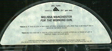 Melissa Manchester - 1R1 7193