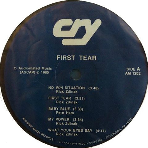 Cry - First Tear 1985 r