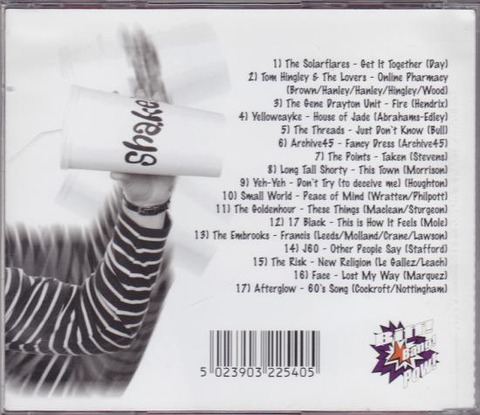 Shake CD 2005 back