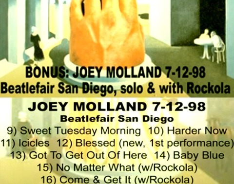 Joey Molland San Diego BeatleFair 1998 solo & with Rockola