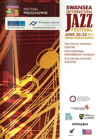 Swansea International Jazz Festival 2014 cover