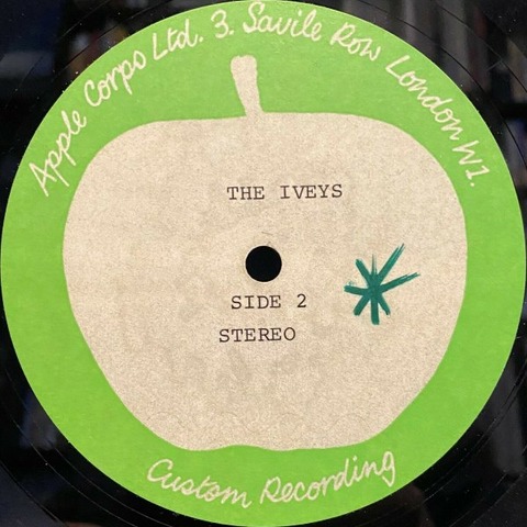 Maybe Tomorrow Apple Records Acetate stereo b