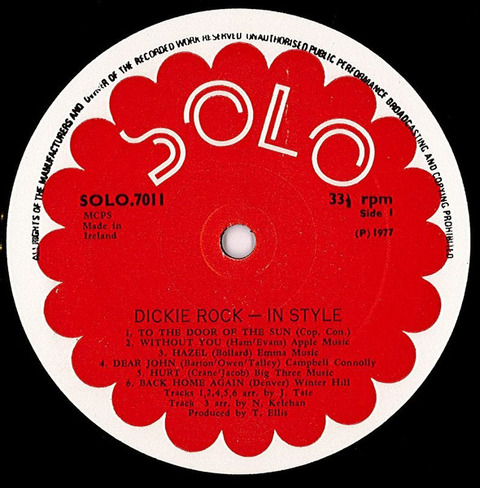 Dickie Rock - In Style r1