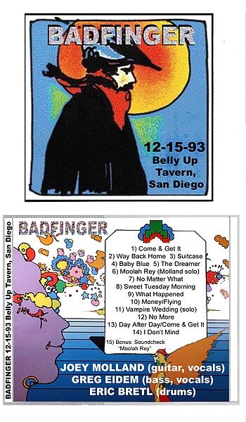 Badfinger 12-15-93 San Diego Belly Up Tavern